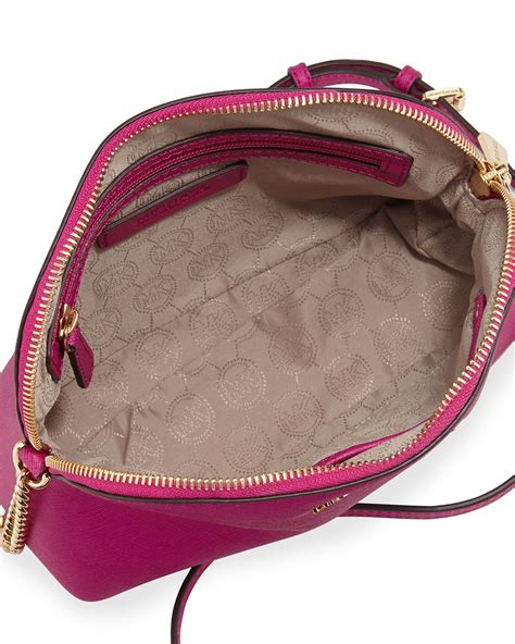 michael kors small pink crossbody|Michael Kors jet set pink.